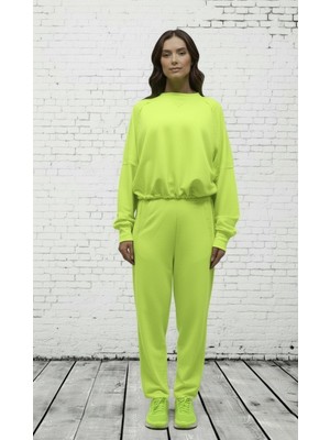 Black Steel Neon Renkli Bayan Eşofman TAKIM-2025-312