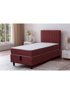 Alpino Mobilya Alpino Atlas 90X190 Baza Başlık Yatak Seti