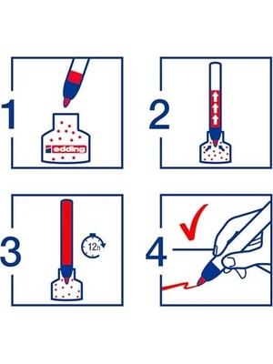 TeknoKapsül Edding Flipchartmarker 31 Ecoline, Yeniden Doldurulabilir, 1,5 – 3 Mm, Yeşil