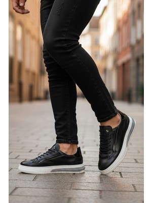Panorama Hakiki Deri Iç Dış Eva Taban Erkek Sneaker