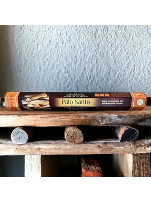 TeknoKapsül Flute Çubuk Tütsü, Palo Santo Kokusu, 20 Adet Çubuk Tütsü (Palo Santo)