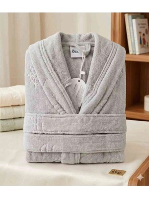 Özdilek Boy Marıne Gri Çocuk Bornoz (9-10)