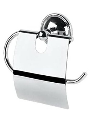 TeknoKapsül Wc Geniş Kapaklı Metal Vidalı Banyo Tuvalet Kağıtlığı Askısı