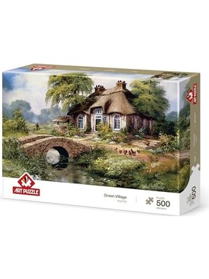 TeknoKapsül Yeşil Köy 500 Parça Puzzle