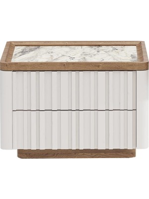 Kelebek Lionte Çift Çekmeceli Komodin