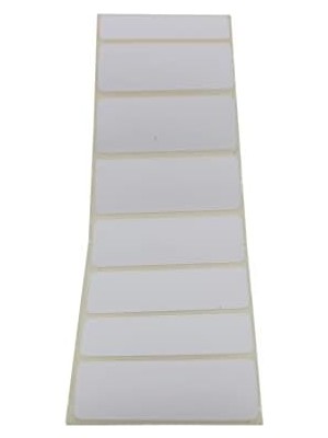 TeknoKapsül Lamine Termal Etiket 60MM x 30MM Ruloda 1500 Adet 40MM Çapında Direk Termal Transfer Etiketi