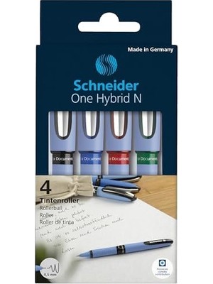 TeknoKapsül One N Iğne Uçlu Roller Kalem 0,5 mm 4'lü Poşet