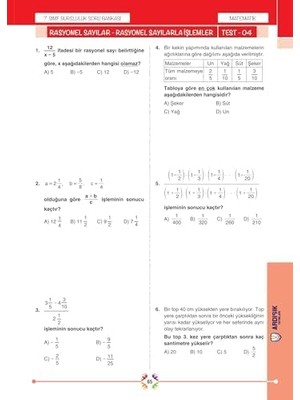 TeknoKapsül Ardışık Yayınları 7. Sınıf Bursluluk Sınavı Soru Bankası 2026