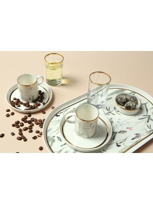 TeknoKapsül 2 Kişilik Pasta Çay Servis Takımı