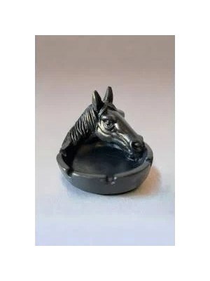 Tedisanat At Figürlü Küllük Dekoratif( Kül Tablası) 1 Adet