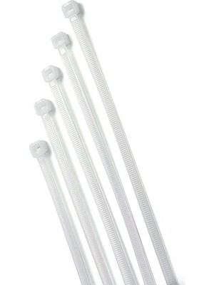 Sepetfy Tork Plastik Kelepçe Kablo Bağı 100'lü 100x2.5mm Beyaz