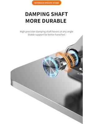 TeknoKapsül ZR-104 360 Derece Dönen Tabanlı Katlanabilir Taşınabilir Laptop Standı