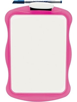 TeknoKapsül 30X20 cm Mini Beyaz Yazı Tahtası + Tahta Kalemi + Silgi