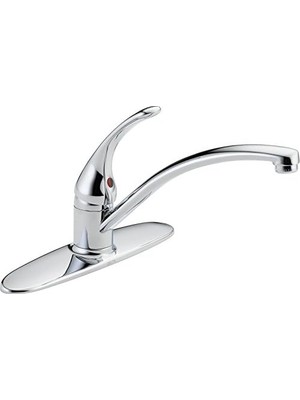 TeknoKapsül Foundations Tek Saplı Mutfak Lavabo Bataryası, Krom B1310LF