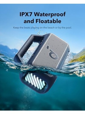TeknoKapsül By Boom 2 Bluetooth Hoparlör, 24 Saat Çalışma Süresi, 80W, Rgb, 2.1, Ipx7, Bassup 2.0, Özelleştirilebilir Eq, Mavi