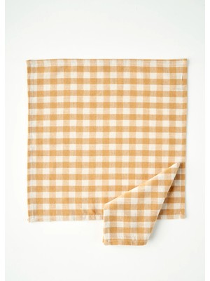 Bella Maison %100 Pamuk Pavia Peçete Hardal (40x40 cm)