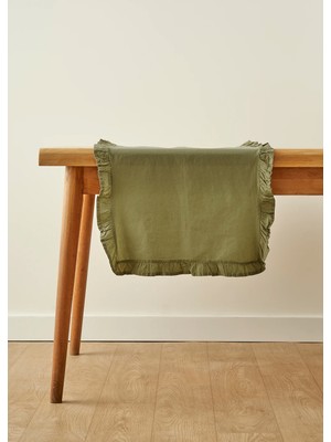 Bella Maison Pamuk Elegance Runner Haki (50 x 150  cm )