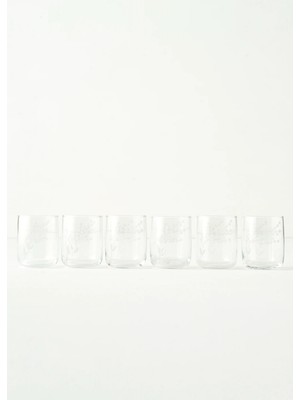 Exclusive Selection 6'lı Bardak Seti Naturel (280 Cc)