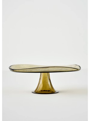 Bella Maison Geo Kek Standı Yeşil 27x10 cm Zarif Tasarım ve Estetik Dokunuş