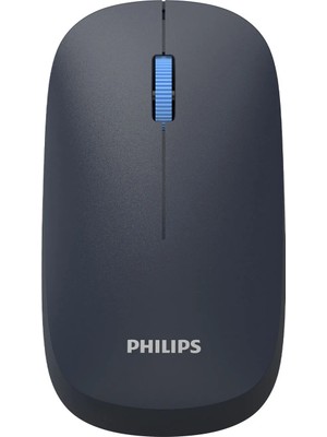 Philips SPK7438 Kablosuz Bluetooth 1600DPI 4 Tuşlu Optik Sessiz Mouse Lacivert