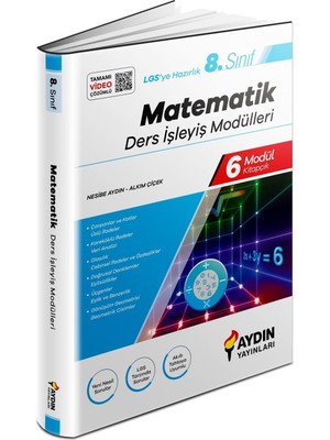 TeknoKapsül 8. Sınıf Aydın Matematik Ders Işleyiş Modülleri