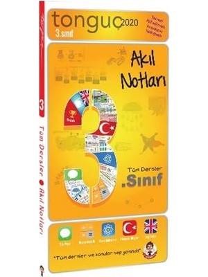 TeknoKapsül 3. Sınıf Tüm Dersler Akıl Notları