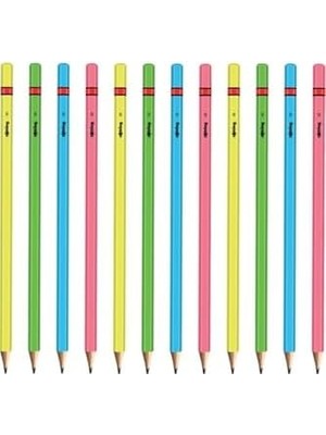 TeknoKapsül Neon 12 Li Kurşun Kalem (2090066)