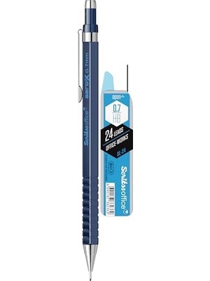 TeknoKapsül Scrıkss Offıce Aero-X Versatil 0.7 mm Lacivert & Sl-24 Min Hb 2'li Blister