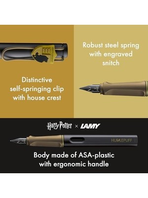 TeknoKapsül Lamy Potter Dolma Kalem Hufflepuff Ef Uç