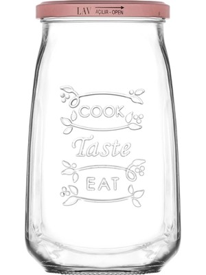 TeknoKapsül Cam Kavanoz 1050 cc