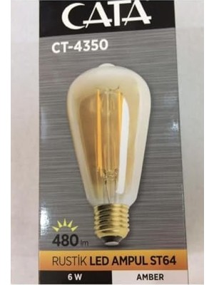TeknoKapsül 4 Watt Rustik LED Ampul CT-4350