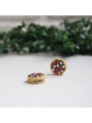 TeknoKapsül Teraryum Malzemeleri, Yuvarlak Çiçek Sepeti