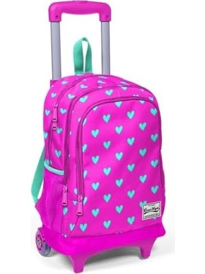 TeknoKapsül Çekçek Sırt Çanta (Işıklı Tekerlek)