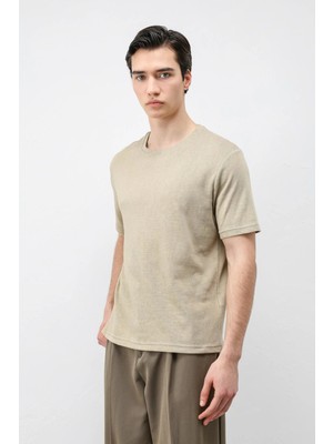 Antioch Haki Basic Erkek T-Shirt