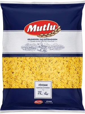 Mutlu Fiyonk Dökme Makarna 5 kg