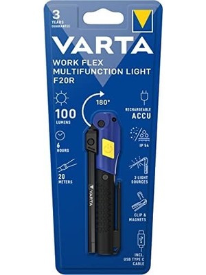 TeknoKapsül Flex Multifunction Light F20R (Şarjlı)