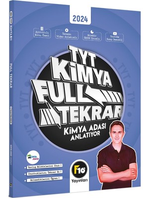 TeknoKapsül Kimya Adası Tyt Kimya Full Tekrar Video Ders Kitabı