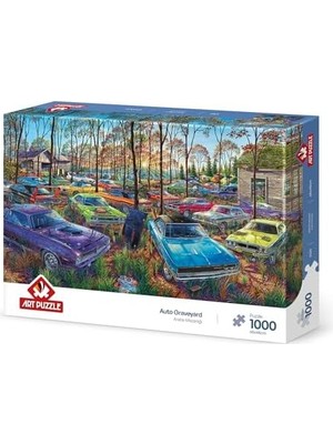 TeknoKapsül Araba Mezarlığı 1000 Parça Puzzle