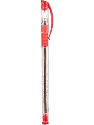 TeknoKapsül Iğne Uç Tükenmez Kalem Seti, 10’lu, Kırmızı, 0.7 Mm, Rahat Yazım, Ergonomik Tutuş