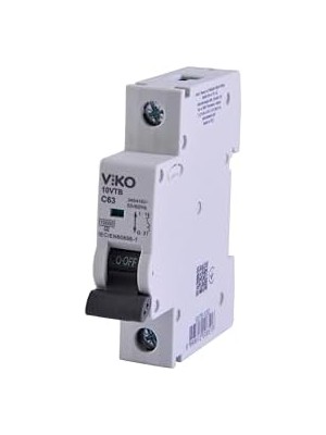 TeknoKapsül 10VTB-1C63 Otomatik Sigorta 10KA C Tipi 1 Kutup 63A