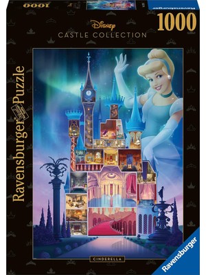 TeknoKapsül 1000 Parça Cinderella Şato Puzzle