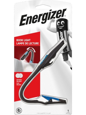 TeknoKapsül Fl Booklight Fener ve Pil Seti, Mavi, Gri