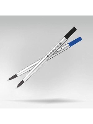 TeknoKapsül 1950322 Rollerball Kalem Yedeği, Ince Uç, Mavi