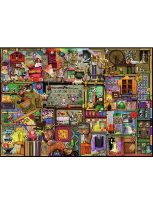 TeknoKapsül 1000 Parça Puzzle C Thompson Dolap