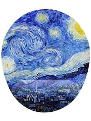 TeknoKapsül Starry Night Bilek Destekli Mouse Pad