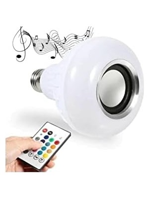 TeknoKapsül Music Bulb Bluetooth Hoparlör Akıllı LED Ampul Lamba
