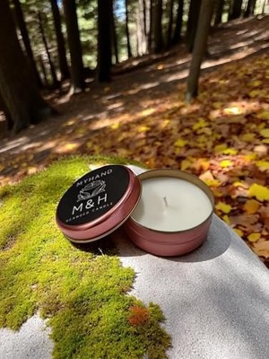 TeknoKapsül Rose Teneke Lady Musk Esans Kokulu Mum 60 gr