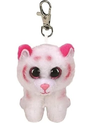 TeknoKapsül Ty 35241 Tabor Kaplan Peluş Klip, Beyaz