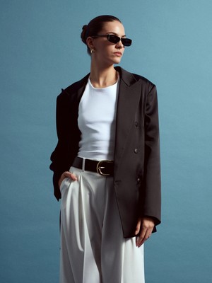 Dilvin 60797 Blazer Ceket-Siyah