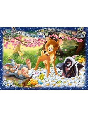 TeknoKapsül 1000 Parçalı Puzzle Wd Bambi, Yapboz